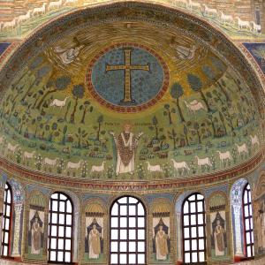 Basilica di Sant'Apollinare in Classe, mosaico - Tommaso Trombetta