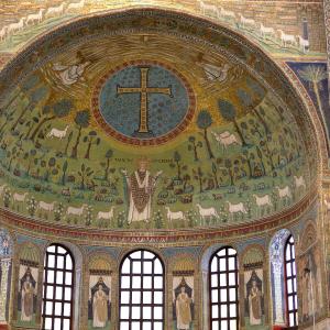 Basilica di Sant'Apollinare in Classe mosaico abside by Tommaso Trombetta