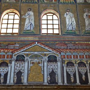 Sant'Apollinare Nuovo mosaici by Tommaso Trombetta