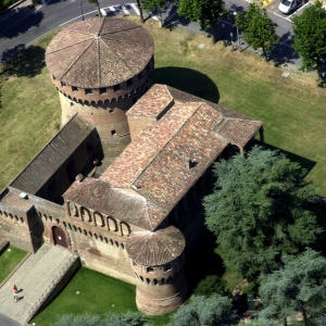 Rocca Sforzesca - Bagnara di Romagna - veduta aerea - Maurizio Molinari