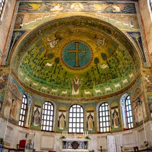 E005005 Mosaico Basilica di Sant'Apollinare in Classe - Ravenna - Vanni Lazzari
