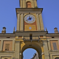 La Torre Civica con antico orologio e con campane per uso civico - Caba2011 - Gualtieri (RE)