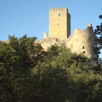 Torre e mura dal lato ovest al tramonto - Manuel.frassinetti - Carpineti (RE)