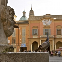 Fontana del Crostolo e Palazzo Comunale - Caba2011