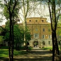 Palazzo Sartoretti e parco in primavera - Claudio Magnani - Reggiolo (RE)
