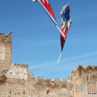 La Rocca Medievale durante la Festa della Zucca 2014 - Alebassoli