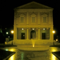 Teatro Comunale di notte - Claudio Magnani - Reggiolo (RE)