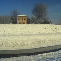 Inverno sulla Chiavica Vecchia (Cà Dal Vigliach) - Claudio Magnani