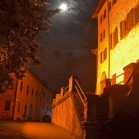 Notte sul castello