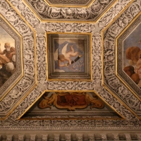 Sisto badalocchio e altri, soffitto della sala di giove, 1603, 10