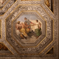 Sisto badalocchio e altri, soffitto della sala di giove, 1603, 07 ganimede riceve il calice dell'immortalità - Sailko
