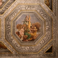 Sisto badalocchio e altri, soffitto della sala di giove, 1603, 09 la necessitÃ  col fuso delle parche - Sailko - Gualtieri (RE)