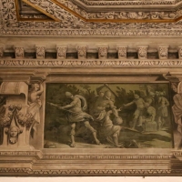 Gualtieri, palazzo bentivoglio, sala di giove, fregio con storie di roma da tito livio, 1600-05 circa, 03 - Sailko