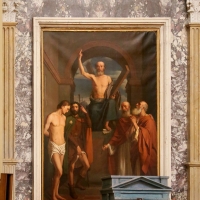 Carlo zatti, sant'andrea tra santi, 1844 - altare - Sailko - Gualtieri (RE)