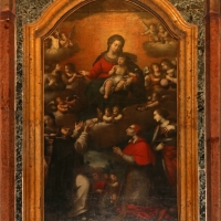 Scuola parmense, madonna del rosario, xvi secolo 03 - Sailko - Gualtieri (RE)
