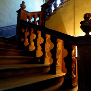 Castello di Bianello - Staircase photo credits: |Giacopini Vito| - Archivio fotografico del castello