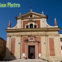 Maestosa facciata della chiesa di San Pietro - Caba2011 - Reggio nell'Emilia (RE) 