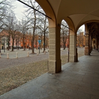 Piazza Fontanesi-La piazza reggiana con impronta parigina