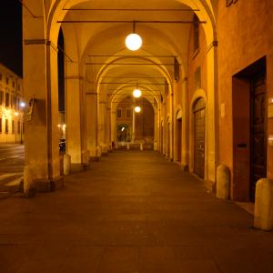 Corso Garibaldi - portici Basilica della Chiara by GIANNI OLIVETTI FOTOGRAFO
