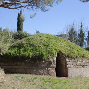 Tumulo etrusco nella Necropoli della Banditaccia - Simone Antonazzo / ENIT SpA