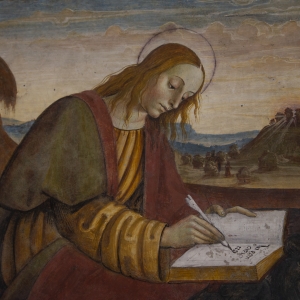 Affresco della Chiesa Superiore - Santuario del Sacro Speco - Simone Antonazzo / ENIT SpA