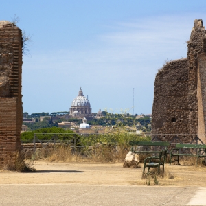 St. Peter's Basilica seen from the Palatine Hill - Simone Antonazzo / ENIT SpA