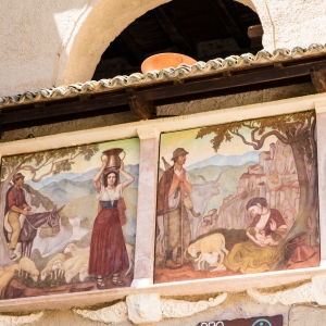 Murales a Cervara di Roma - Simone Antonazzo / ENIT SpA