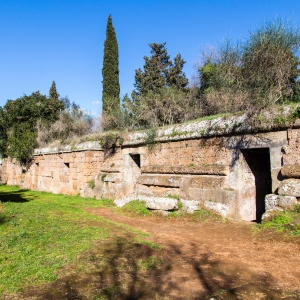 Tombe a dado nella Necropoli della Banditaccia - Simone Antonazzo / ENIT SpA