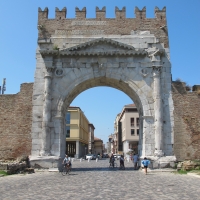 Arco di augusto, rimini, esterno 02 Foto(s) von Sailko