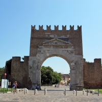 Arco di augusto, rimini, interno 01 - Sailko - Rimini (RN)