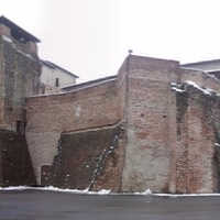 Scorcio inusuale del castello in una giornata di inverno - opi1010 - Opi1010 - Rimini (RN)