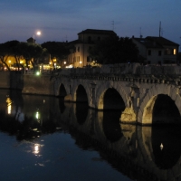 Ponte di Tiberio by night - Anna pazzaglia - Rimini (RN)