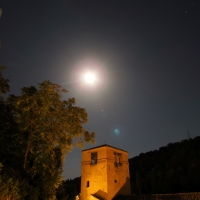 Chiesa di San Paolo illuminata dalla Luna - LaraLally19 - Montefiore Conca (RN)