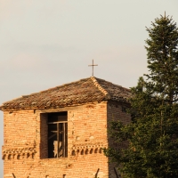 Campanile della chiesa di San Paolo preso dal monte - LaraLally19 - Montefiore Conca (RN)