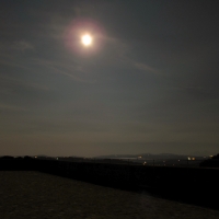 Luminosità lunare sulla terrazza della rocca - LaraLally19