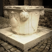 Antica cisterna all'interno del cortile del castello - LaraLally19 - Montefiore Conca (RN)