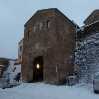 La neve rende magica la porta - Larabraga19 - Montefiore Conca (RN)