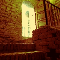Le scale della fortezza - Larabraga19 - Montefiore Conca (RN)