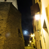 Una strada, una rocca, la sua luna - Larabraga19 - Montefiore Conca (RN)