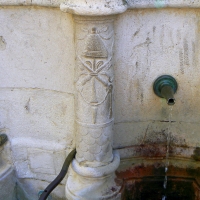 Particolare fontana della pigna - Rimini 6