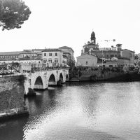 Ponte di Tiberio e CittÃ  - Stefano Benaglia - Rimini (RN)
