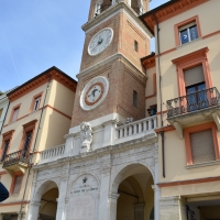 Vista frontale Torre dell'orologio Foto(s) von Irene giovannini