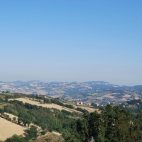 Il Paesaggio dalla Rocca Malatestiana - Chiari86 - Mondaino (RN)