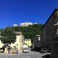 Rocca di San Leo vista dal paese - Fringio