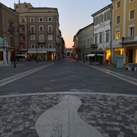 Il pavimento di Piazza Tre Martiri, Rimini - Supermabi