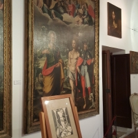 Mostra "Confronti d'Arte" San Sebastiano di Francesco Nonni - Marco Musmeci - Saludecio (RN)