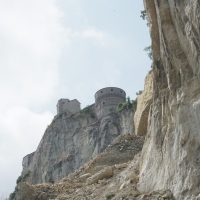 Rocca di San Leo , dopo la frana
