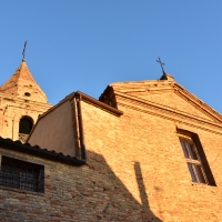Chiesa delle Clarisse, facciata - Daniela Lorenzetti - Mondaino (RN)
