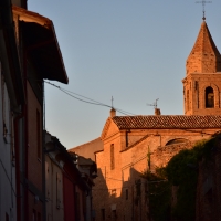 Chiesa delle Clarisse con campanile - Daniela Lorenzetti - Mondaino (RN)