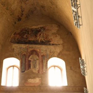 Rocca Malatestiana Montefiore Conca - affreschi Jacopo Avanzi - Lara Braga